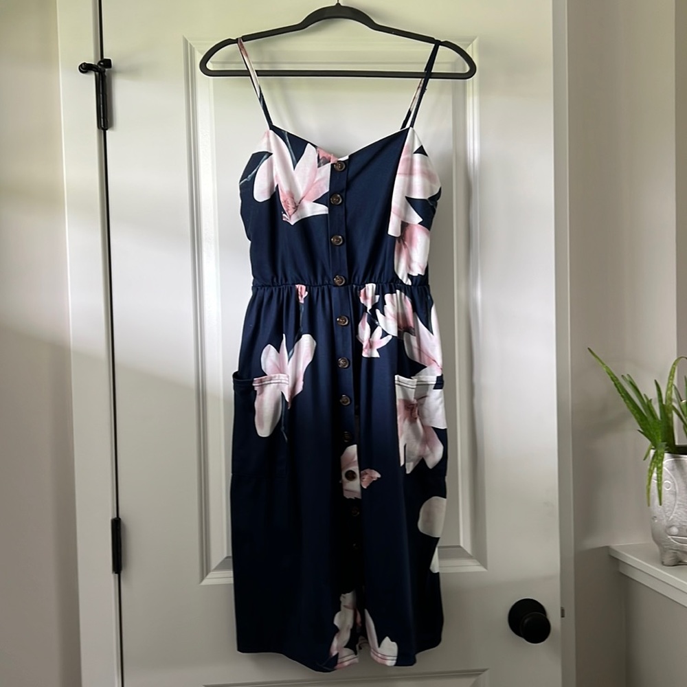 Midi Spaghetti Strap Sundress